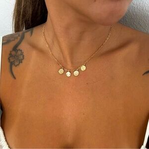 F*CK Gold Filled Charm Necklace